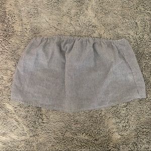 Brandy Melville strapless top